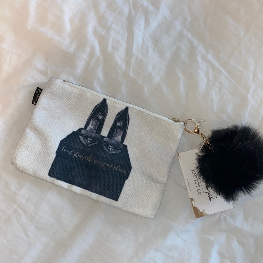 NWT The Oliver Gal artist Co. cosmetic pouch